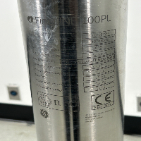 GE Healthcare Fineline 100PL Stainless Steel Chromatography Column image 3